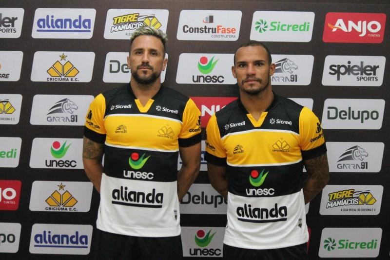Luiz Paulo e Arilson prontos para atuar pelo Criciúma