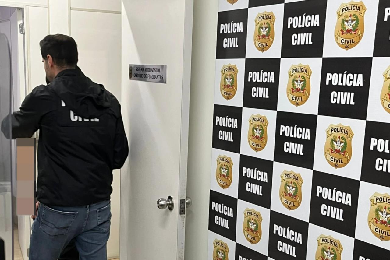 Investigado por furto e estelionato é preso pela Polícia Civil