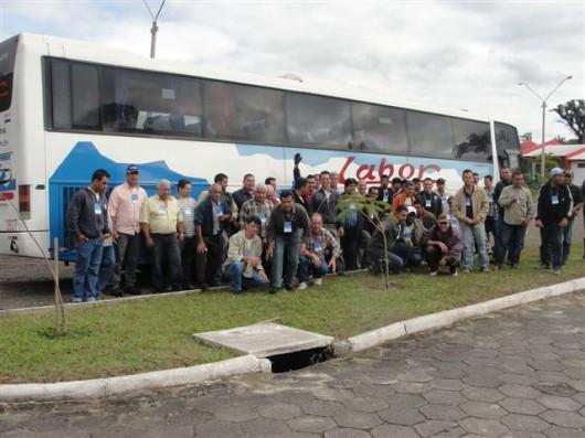 Visita de clientes da Anjo da Cidade de Mirandópolis - SP