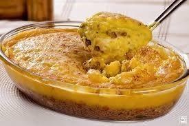 Escondidinho com Carne  Moída e  Aipim