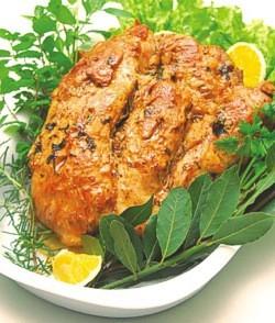 Pernil Suíno com Erva