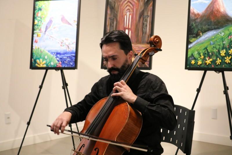 União entre música e artes plásticas no Projeto Cultura Acic