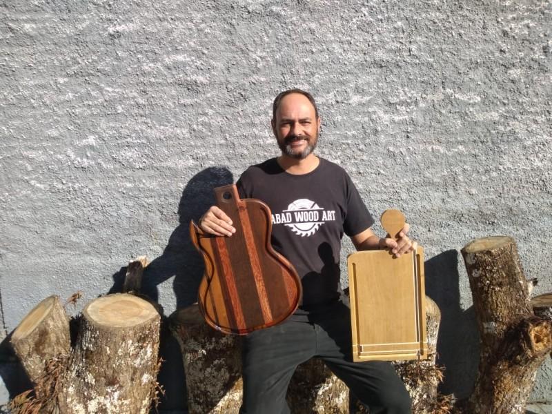 Abad Wood Art: o artesanato em sua forma mais rústica