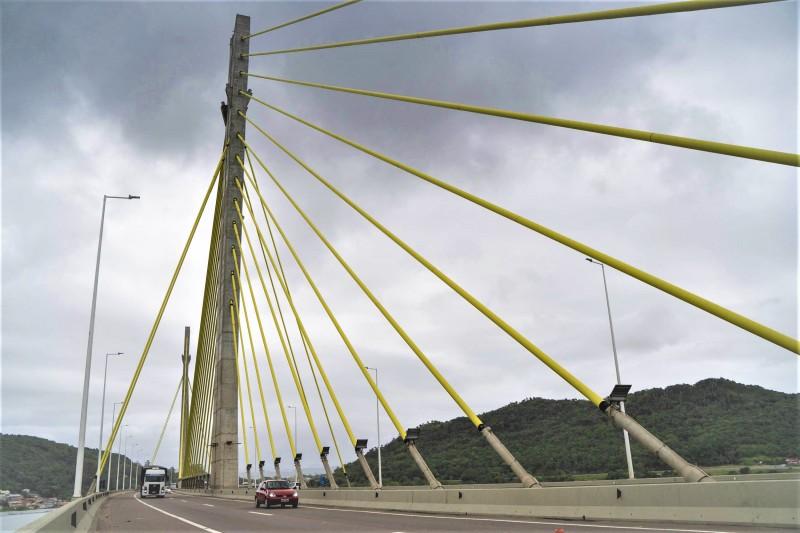  BR-101: Concessionária trabalha para antecipar liberação do tráfego na Ponte Anita Garibaldi  