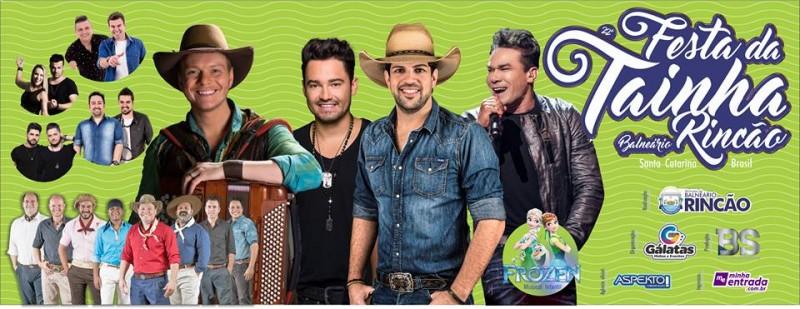Ingressos para shows da Festa da Tainha já estão à venda