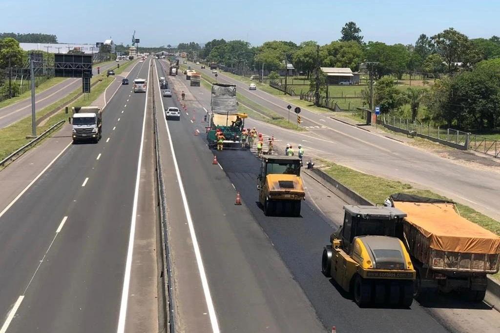 BR-101 no Sul terá pontos de lentidão por obras; concessionária alerta motoristas