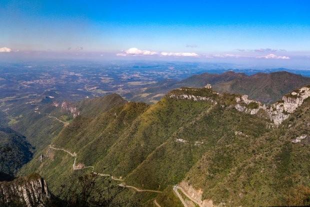 Tráfego de ônibus é liberado na Serra do Rio do Rastro