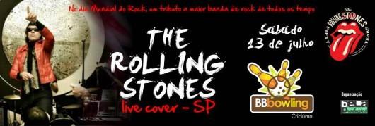 Rolling Stones Cover no BBbowling, em Criciúma