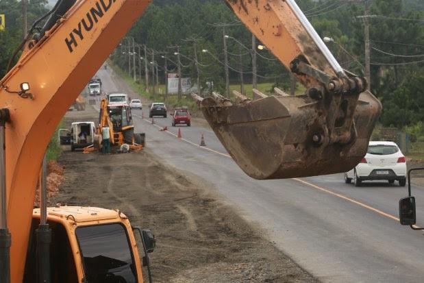 Revitalização da rodovia Jorge Lacerda deve ficar pronta em maio no Sul do Estado