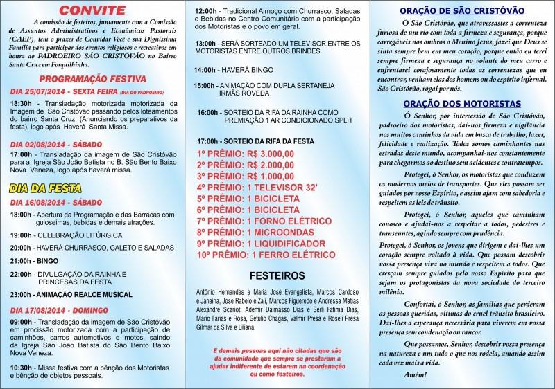 Festa De São Cristóvão