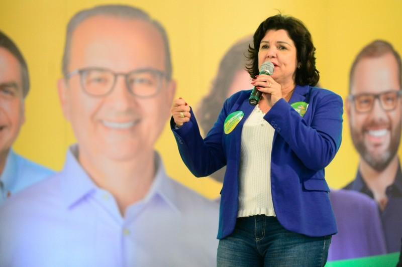 'Não serei vice decorativa, terei participação ativa para combater o crime e proteger a sociedade'
