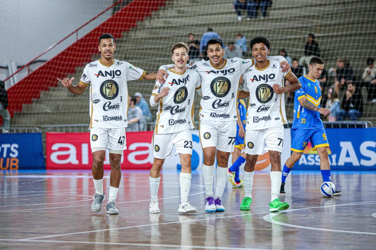 Brasileiro de Futsal: Criciúma enfrenta o Traipu fora de casa nesta sexta-feira