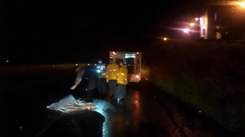 Pedestre morre atropelado na BR-101