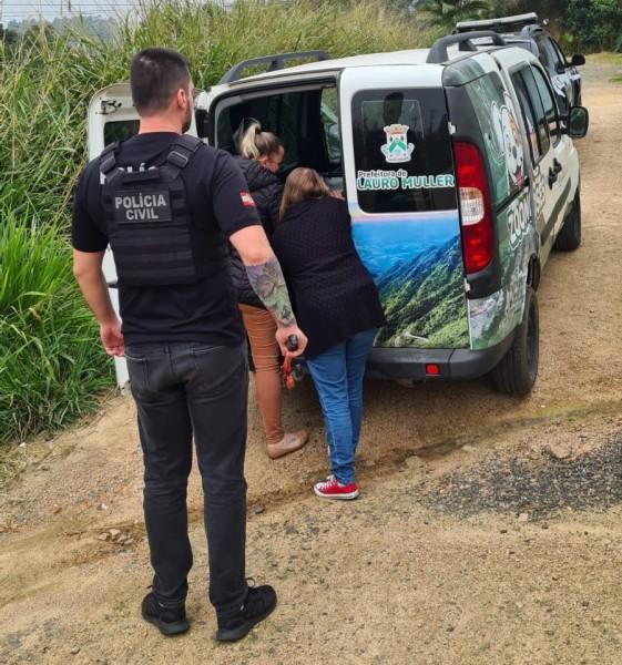 Polícia Civil encontra e resgata pitbull em situação de maus-tratos em Lauro Müller
