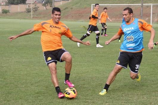 Tigre faz último treino antes de enfrentar o Goiás