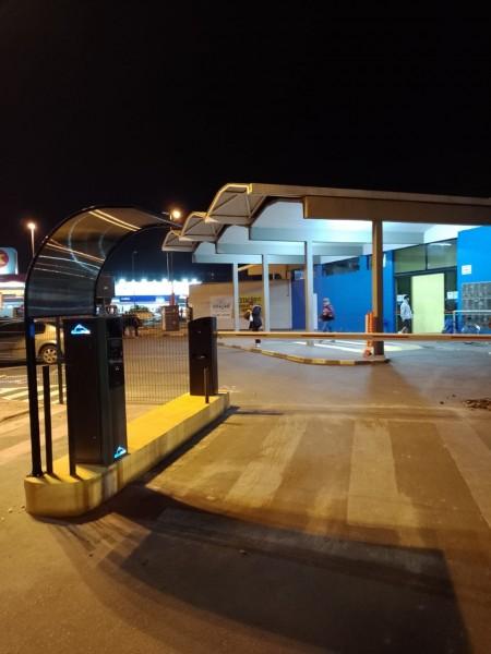 Rodoviária de Criciúma tem estacionamento rotativo automatizado 24 horas