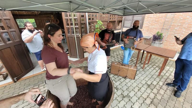 Turismo: grupo de jornalistas italianos visita Urussanga
