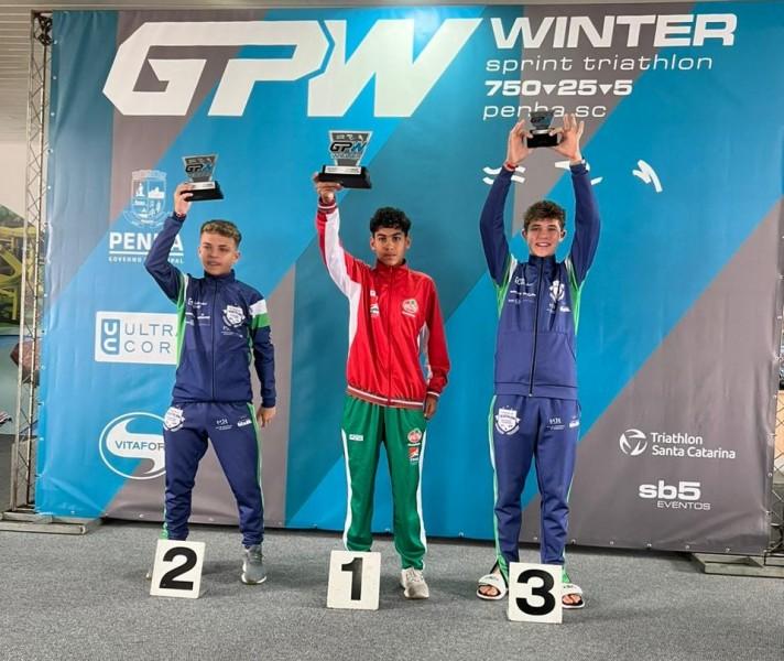 Triathlon do Mampituba/FME Criciúma conquista pódios no Catarinense