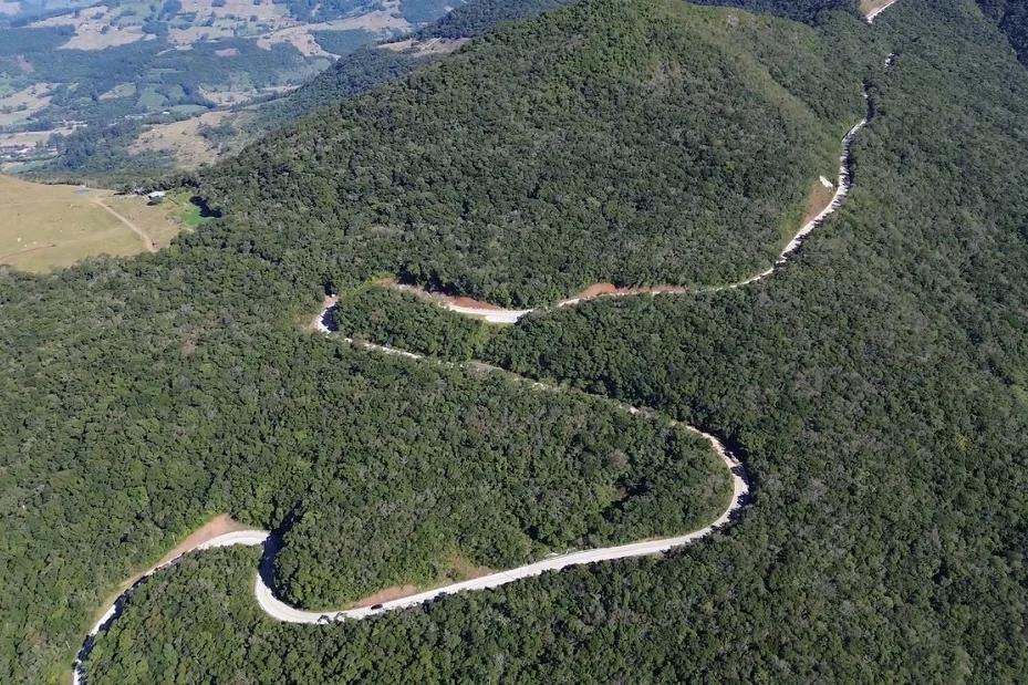 Estrada Boa: na reta final de obras, Serra do Faxinal já tem previsão para reabrir ao tráfego
