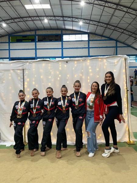 Ginástica rítmica do Mampituba/FME Criciúma tem conquista inédita nos Joguinhos e JESC