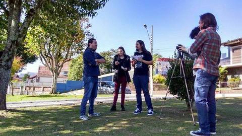 VÍDEO: Urussanguense dirige documentário sobre o Cinema Lageano