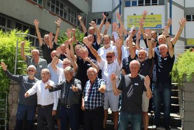 40 anos depois: turma de 82.2 comemora formatura com placa no EMC