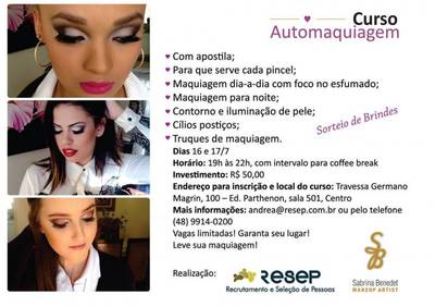 Curso de automaquiagem