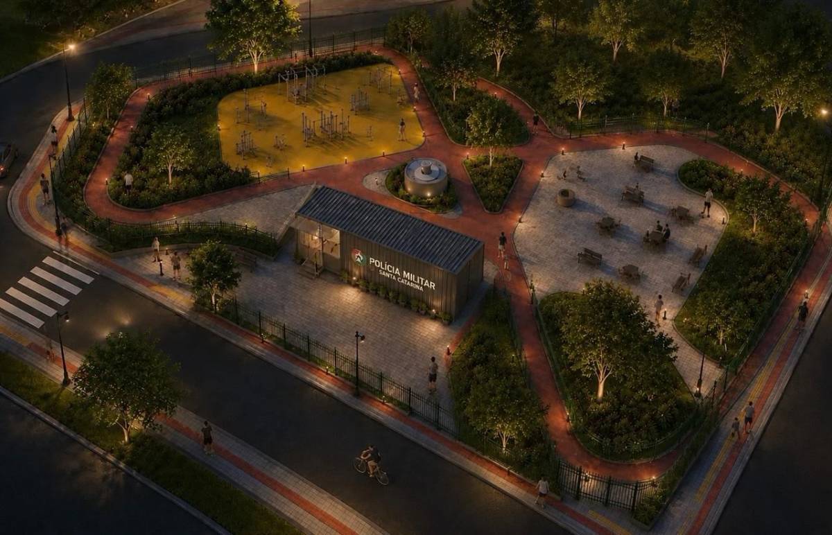 Veja imagens de como deve ficar a nova base da PM em Criciúma — foto 2