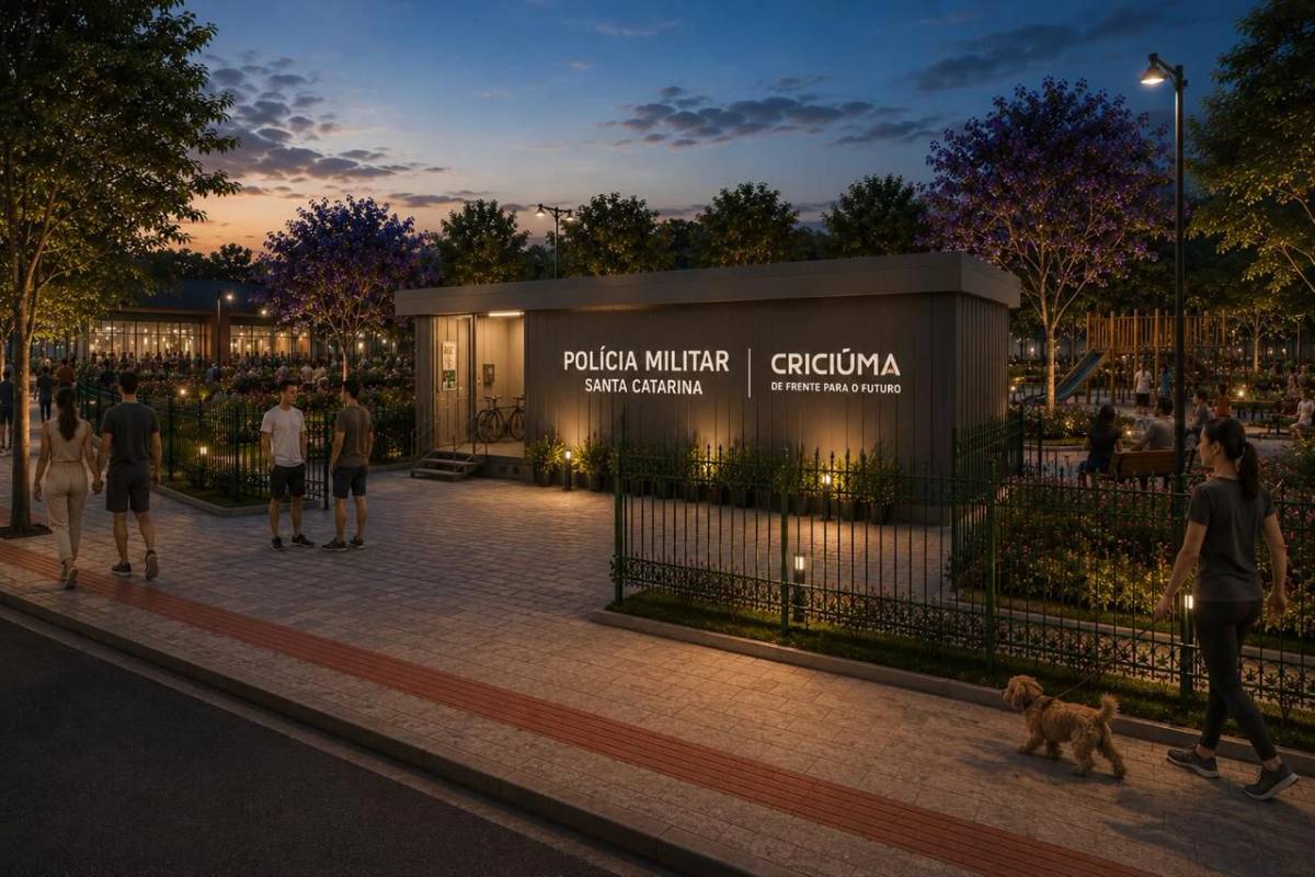 Veja imagens de como deve ficar a nova base da PM em Criciúma — foto 3