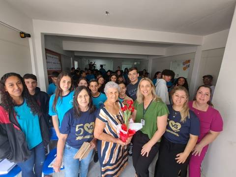 50 anos da Escola Vicente Guollo: primeira professora e diretora relembra início da unidade