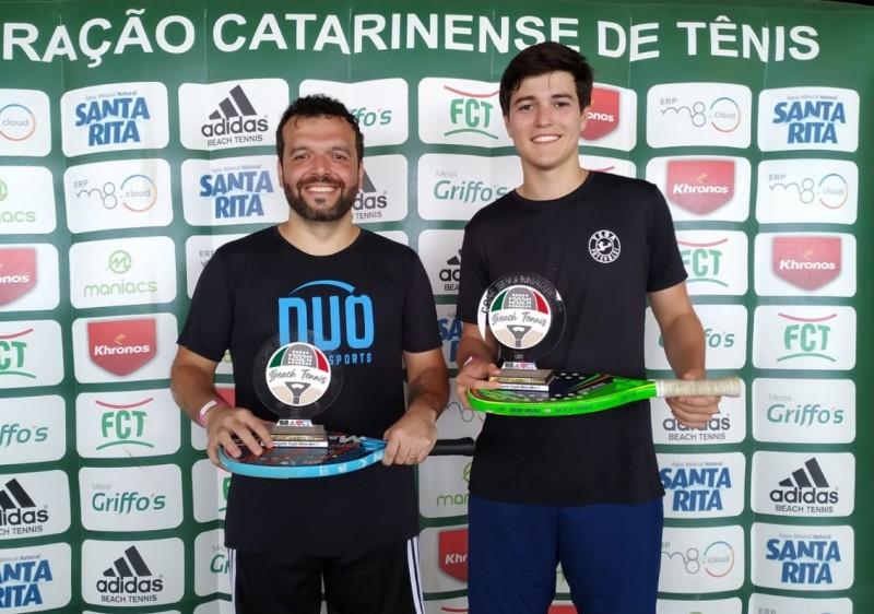 Equipe de Beach Tennis do Mampituba tem boa participação em Copa Estadual