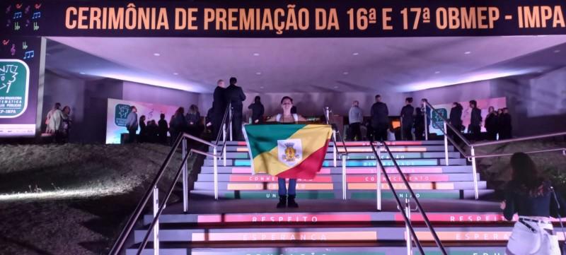 Aluno de Maracajá conquista medalha de ouro na Olimpíada Brasileira de Matemática