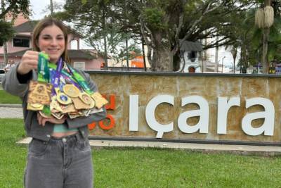 Atleta de Içara disputa Brasileiro de Jiu-Jitsu neste domingo