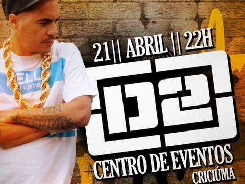 Marcelo D2 em Criciúma