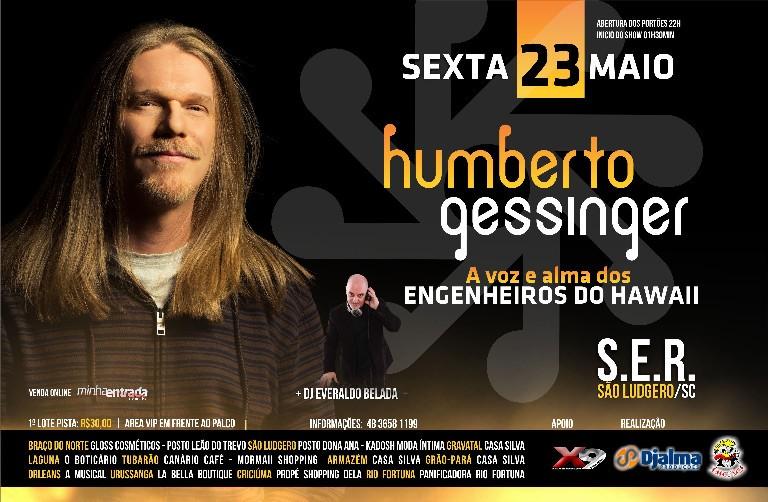 Humberto Gessinger em São Ludgero