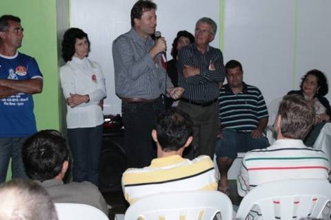 Murialdo e Sandro recebem apoio de Silvio Viana
