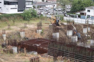 Trabalhos para o aterramento do Santa Vita são iniciados em Criciúma; veja fotos