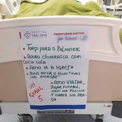 Práticas com prontuário e receituário afetivo, demonstram amor e muito carinho aos pacientes
