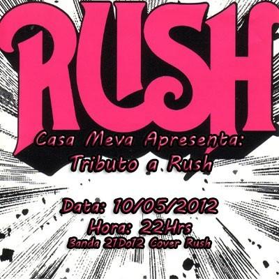 Quinta Rock na Casa Meva - Tributo ao Rush