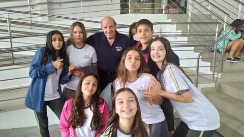 Engenheiro da Nasa motiva estudantes de Cocal do Sul