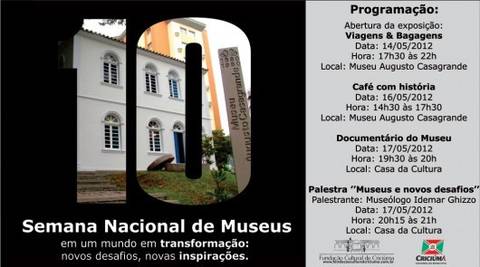 10ª Semana Nacional dos Museus